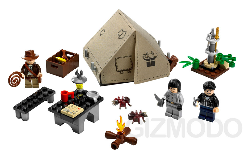 Illustration for article titled New Indy Movie LEGO Sets Offer Exclusive Peek Into Crystal Skull